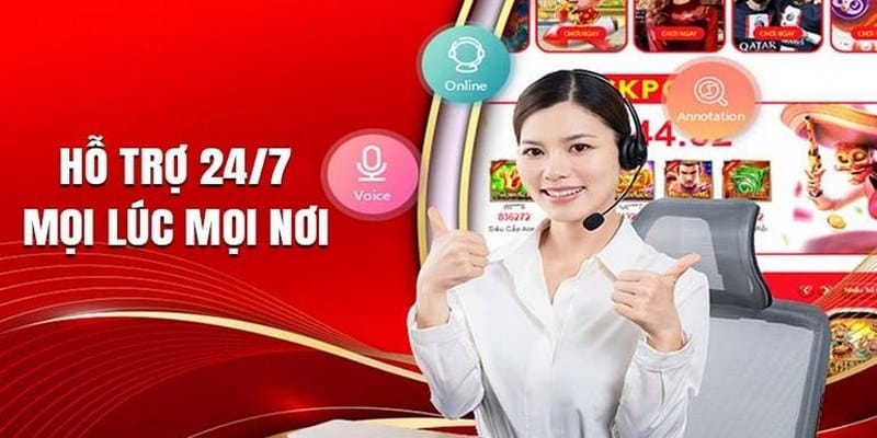 Hỗ trợ 24/7 khi anh em liên hệ J88